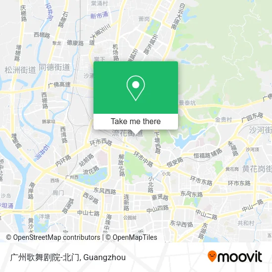 广州歌舞剧院-北门 map