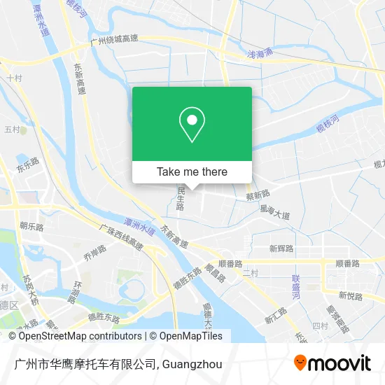 广州市华鹰摩托车有限公司 map