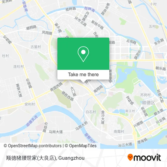 顺德猪腰世家(大良店) map