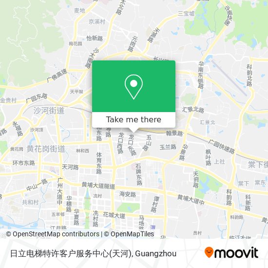 日立电梯特许客户服务中心(天河) map