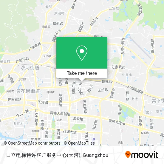 日立电梯特许客户服务中心(天河) map
