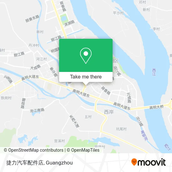 捷力汽车配件店 map