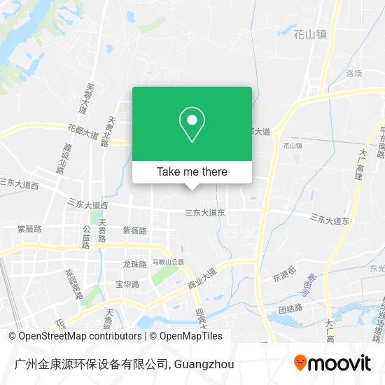 广州金康源环保设备有限公司 map