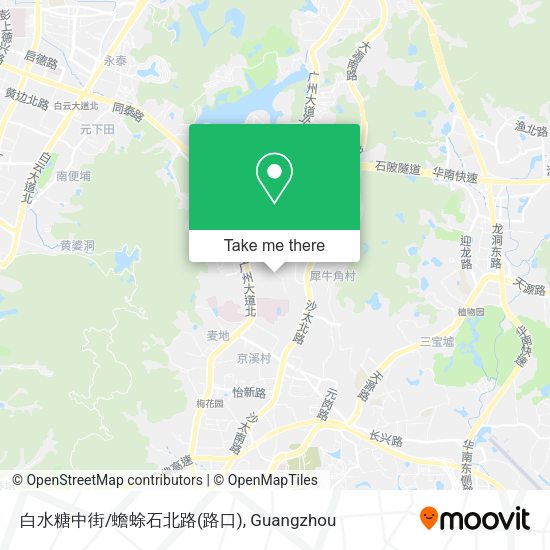 白水糖中街/蟾蜍石北路(路口) map