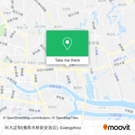 科凡定制(番禺市桥新安居店) map