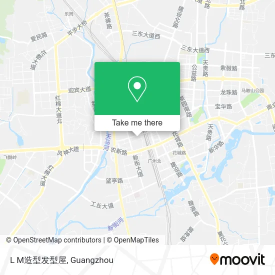 L M造型发型屋 map