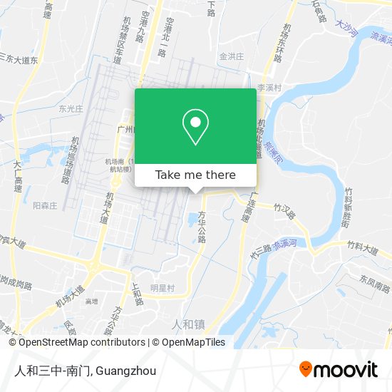人和三中-南门 map