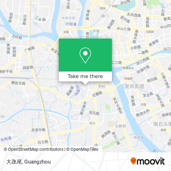 大氹尾 map