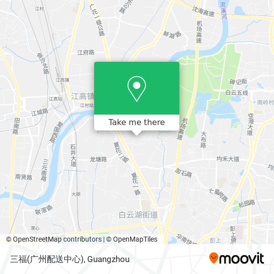 三福(广州配送中心) map