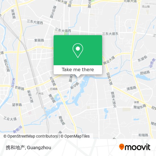 携和地产 map