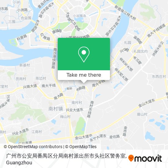 广州市公安局番禺区分局南村派出所市头社区警务室 map