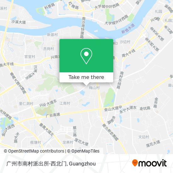 广州市南村派出所-西北门 map