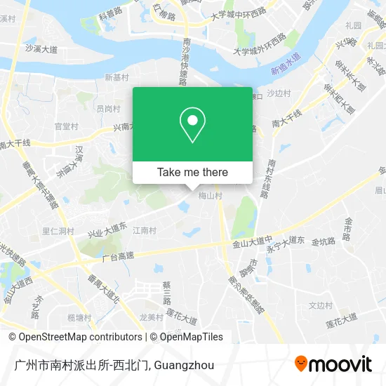 广州市南村派出所-西北门 map