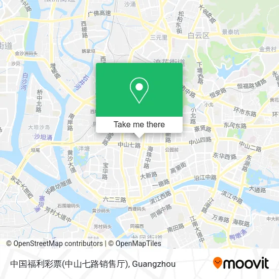 中国福利彩票(中山七路销售厅) map