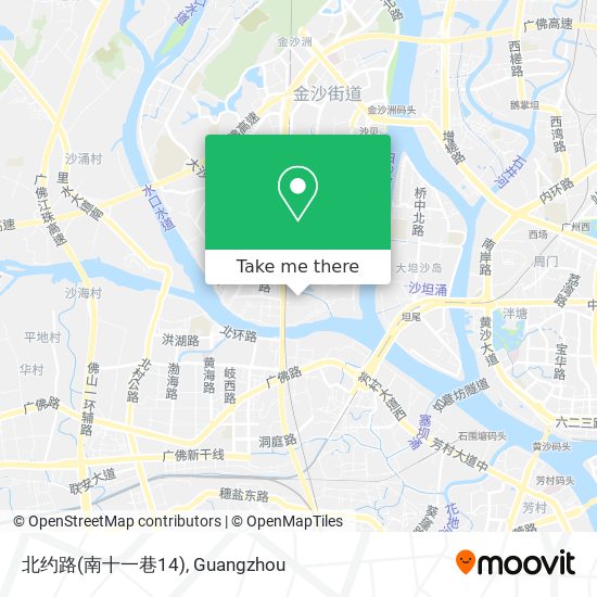 北约路(南十一巷14) map