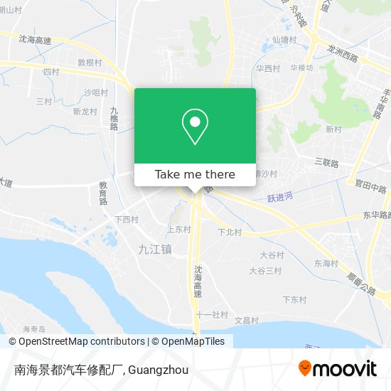 南海景都汽车修配厂 map