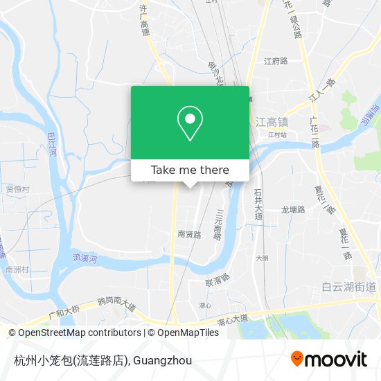 杭州小笼包(流莲路店) map