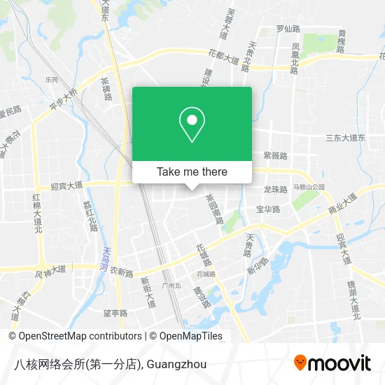 八核网络会所(第一分店) map