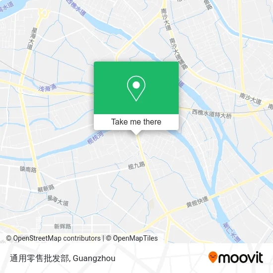 通用零售批发部 map