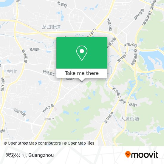 宏彩公司 map