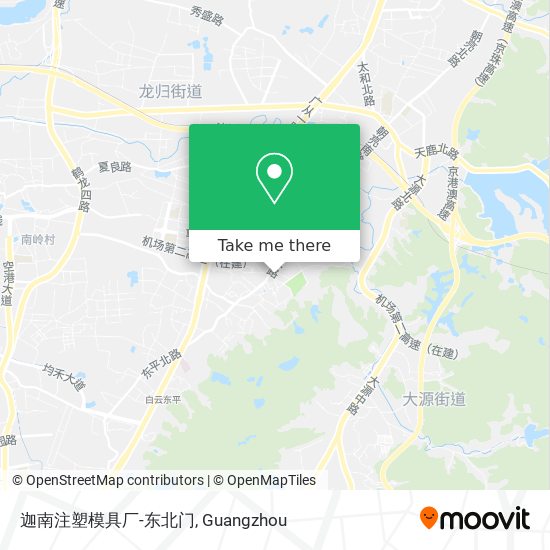 迦南注塑模具厂-东北门 map