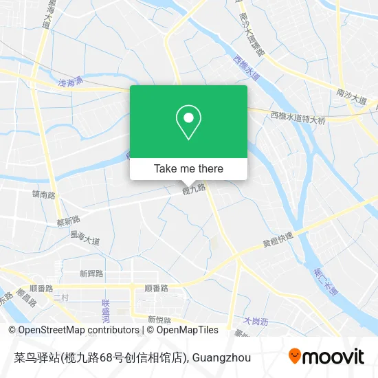菜鸟驿站(榄九路68号创信相馆店) map