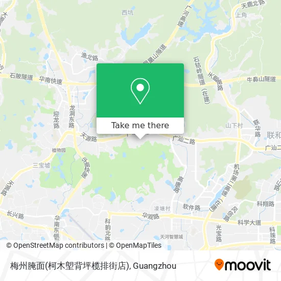 梅州腌面(柯木塱背坪榄排街店) map