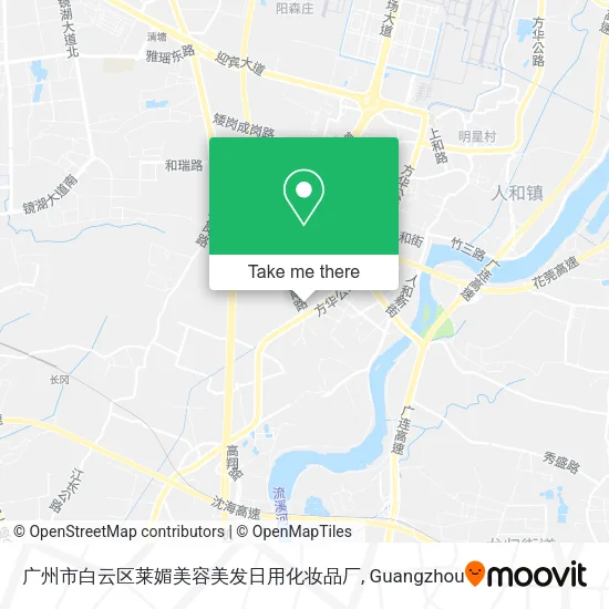 广州市白云区莱媚美容美发日用化妆品厂 map