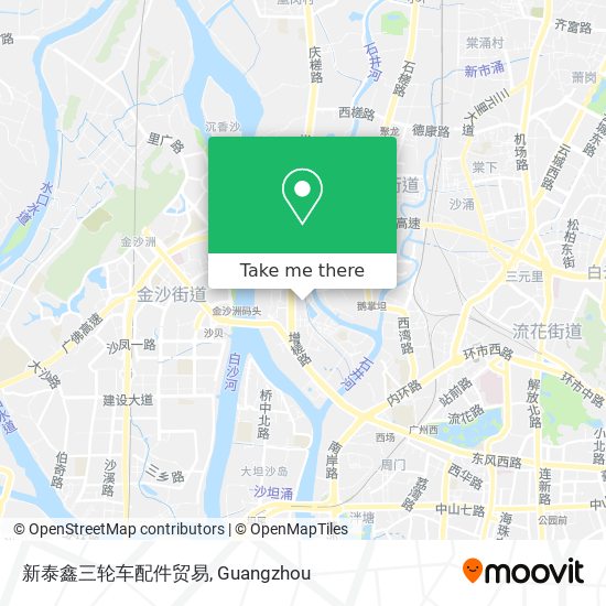 新泰鑫三轮车配件贸易 map