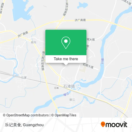 乐记美食 map