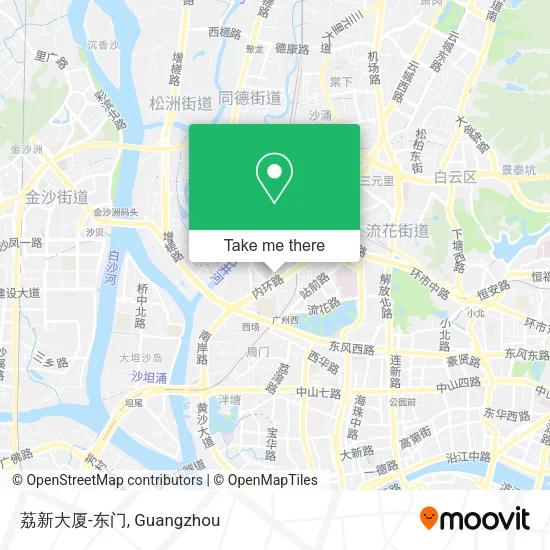 荔新大厦-东门 map