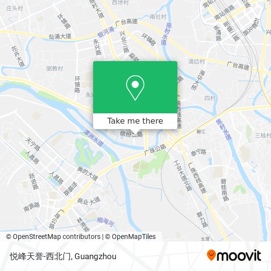 悦峰天誉-西北门 map