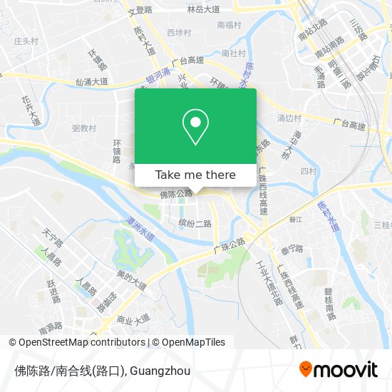 佛陈路/南合线(路口) map