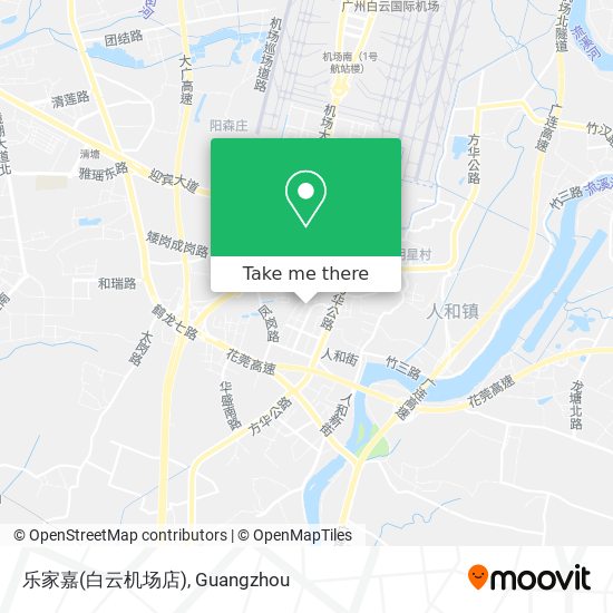 乐家嘉(白云机场店) map