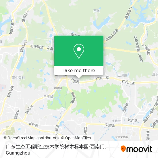广东生态工程职业技术学院树木标本园-西南门 map
