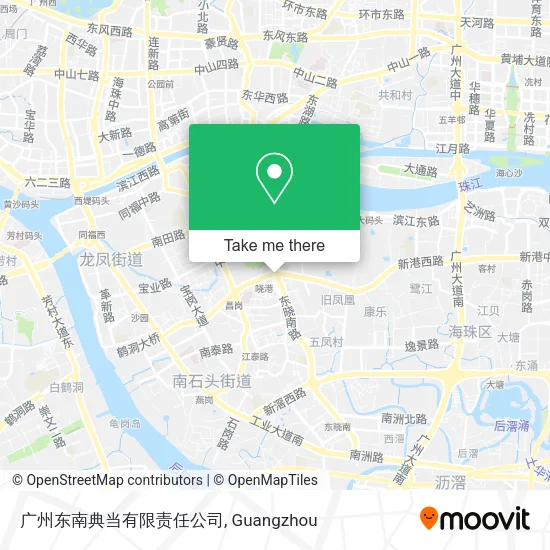 广州东南典当有限责任公司 map