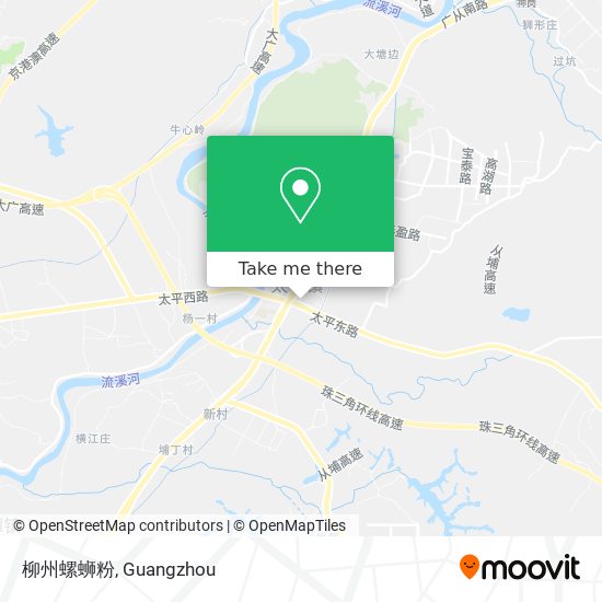 柳州螺蛳粉 map