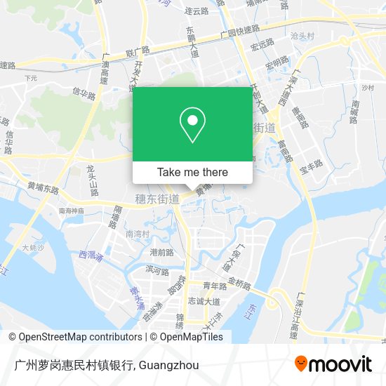 广州萝岗惠民村镇银行 map