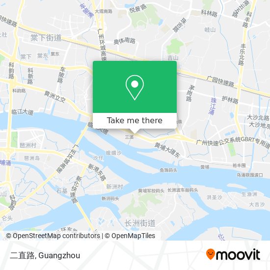 二直路 map