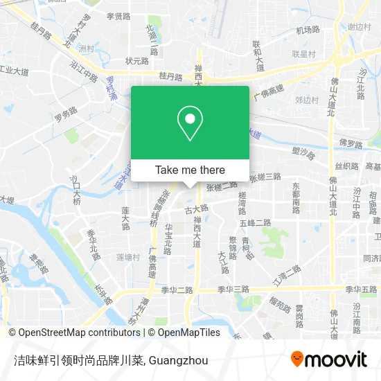 洁味鲜引领时尚品牌川菜 map