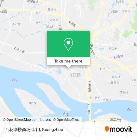 百花潮楼商场-南门 map