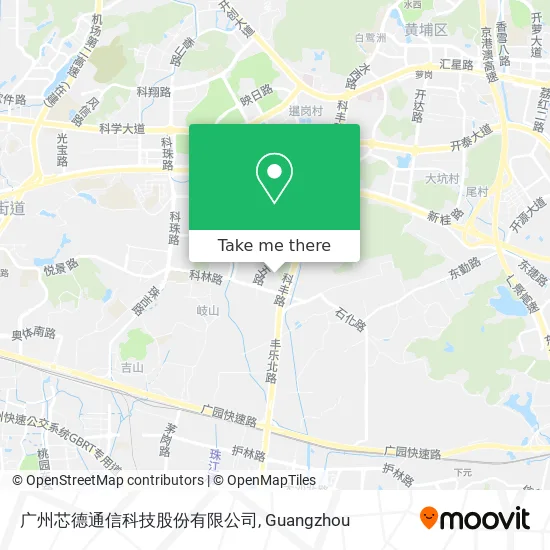 广州芯德通信科技股份有限公司 map