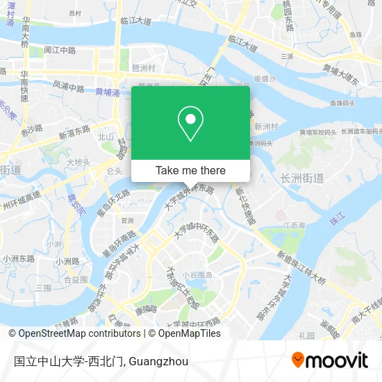 国立中山大学-西北门 map