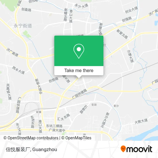 信悦服装厂 map