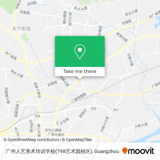 广州人艺美术培训学校(798艺术园校区) map