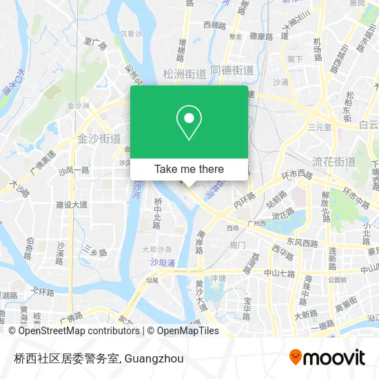 桥西社区居委警务室 map