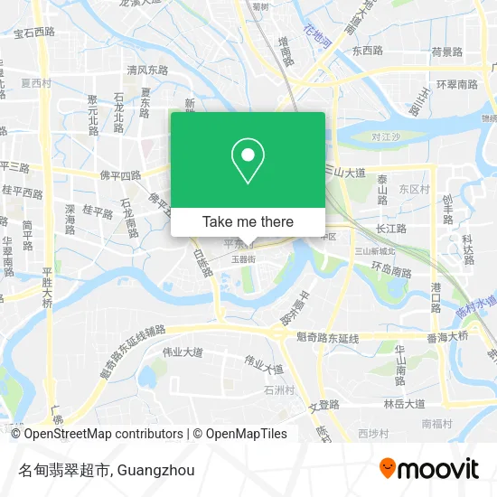 名甸翡翠超市 map