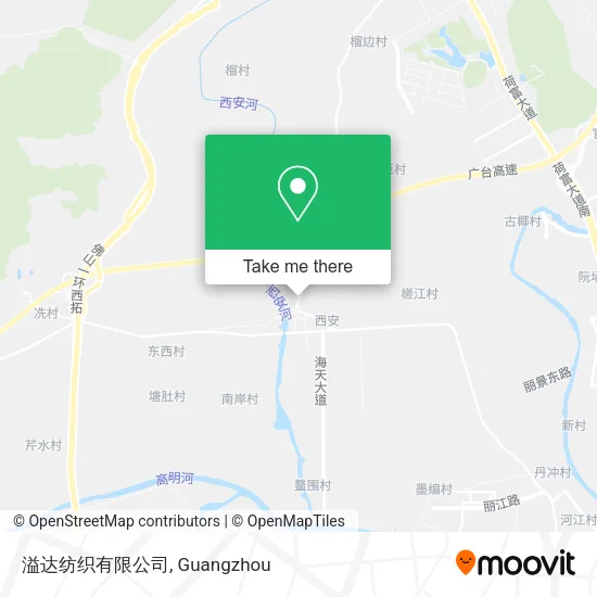 溢达纺织有限公司 map