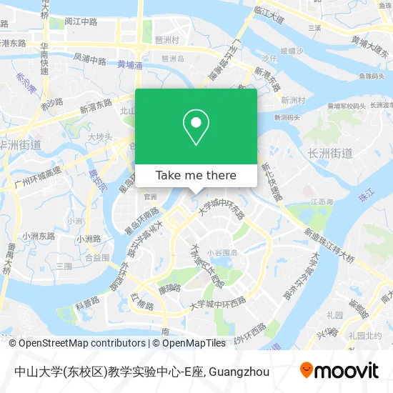 中山大学(东校区)教学实验中心-E座 map