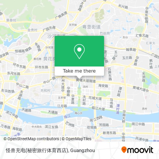 怪兽充电(秘密旅行体育西店) map